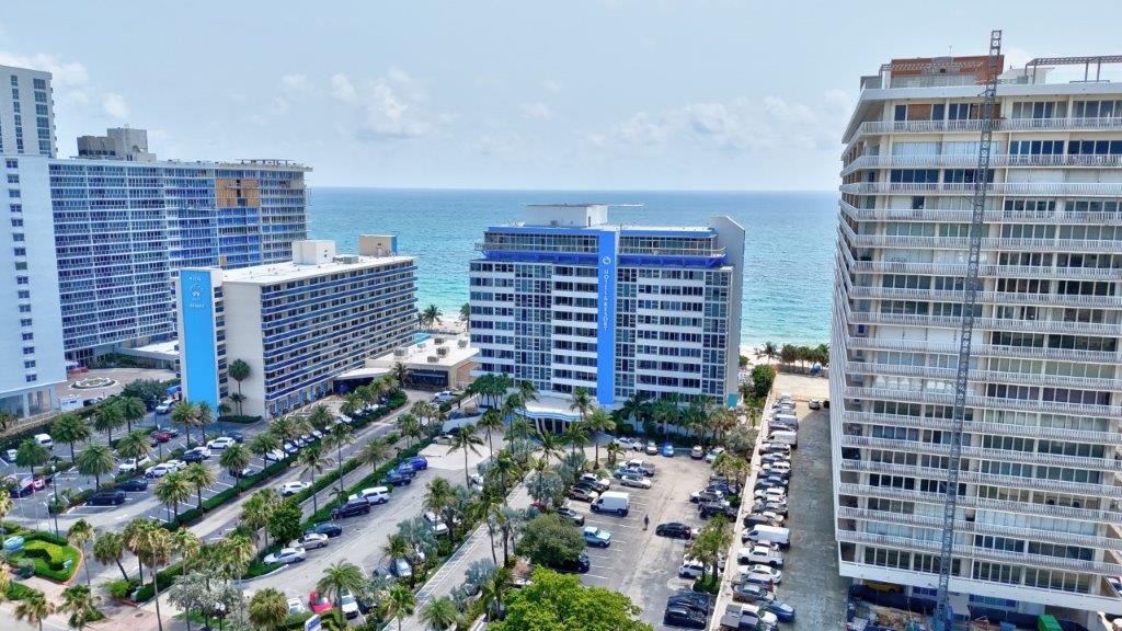 Historic Ocean Manor beachfront landmark on Fort Lauderdale's Galt Ocean Mile