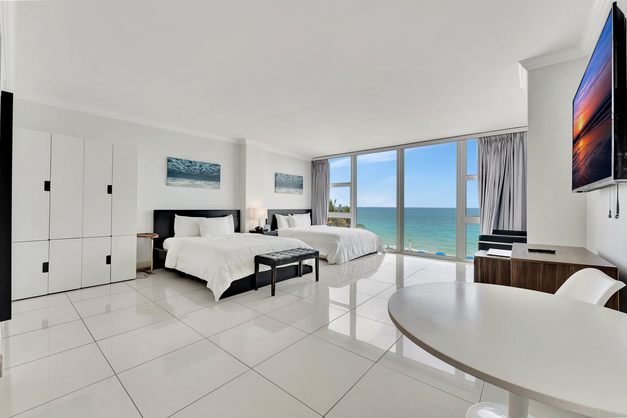 Ocean view from Deluxe Efficiency Room