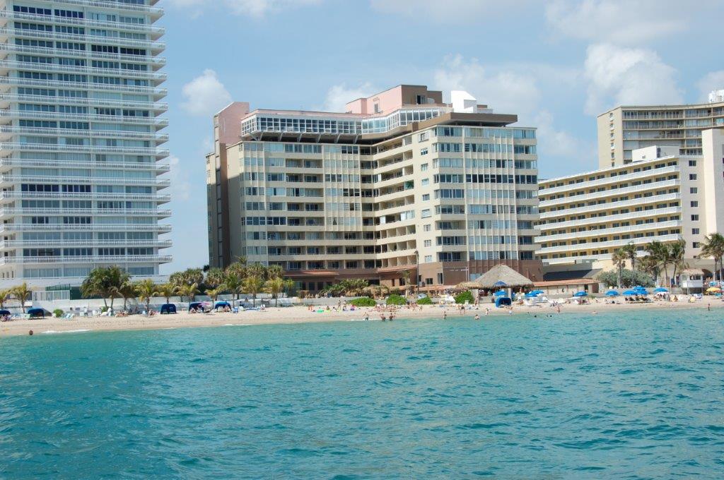 Modern Ocean Manor Resort beachfront view—continuing legacy of Fort Lauderdale hospitality since 1953