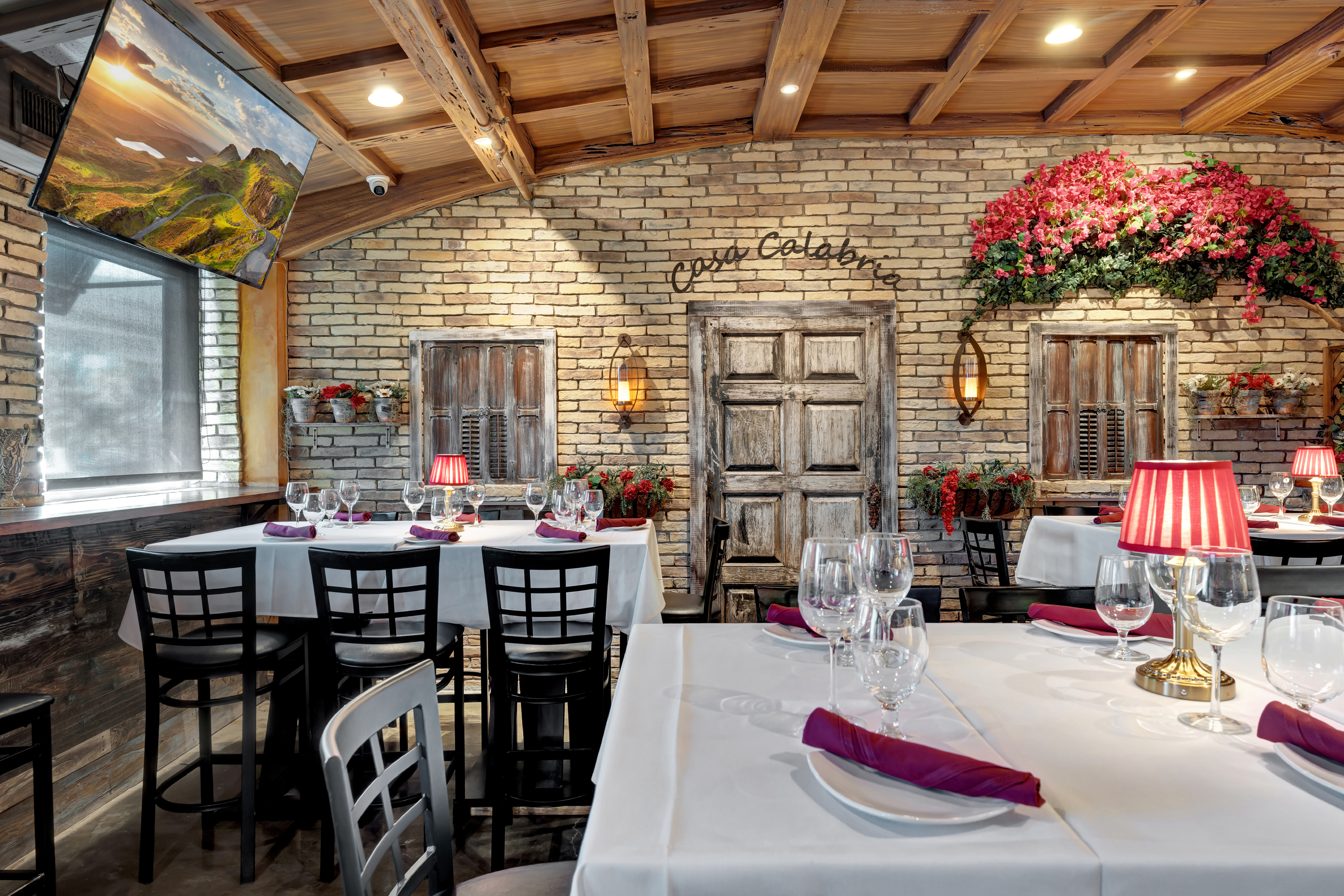 Casa Calabria authentic Italian restaurant at Ocean Manor Beach Resort Fort Lauderdale