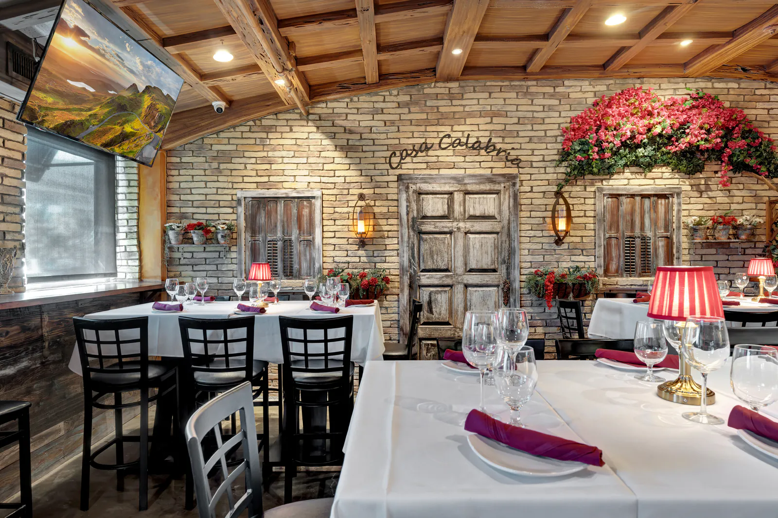 Casa Calabria authentic Italian restaurant at Ocean Manor Beach Resort Fort Lauderdale